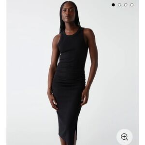 Michael Stars Wren Ribbed Midi Dress